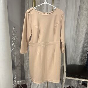 Daniel Cremieux Elegant Cream Dress